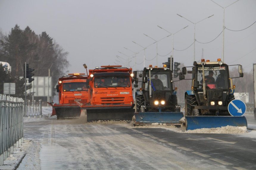 220 единиц техники готово для зимнего содержания федеральных трасс в Иркутской области