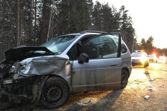 На Голоустенском тракте водитель погиб, совершая обгон