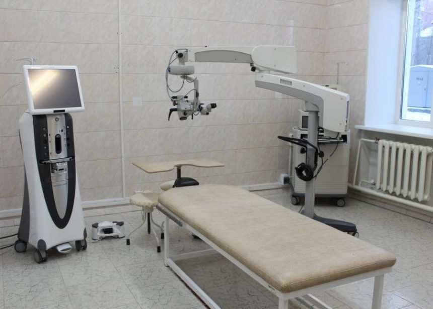 Офтальмологическое отделение Иркутской городской больницы №6 получило новое оборудование на юбилей
