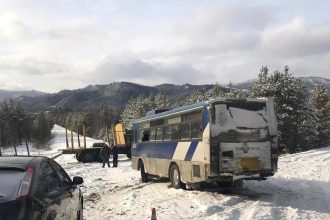 Пассажирский автобус столкнулся с грузовиком в Усольском районе