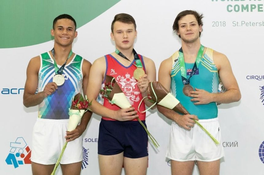 Спортсмены Иркутской области завоевали золото и серебро на первенстве мира по прыжкам на батуте
