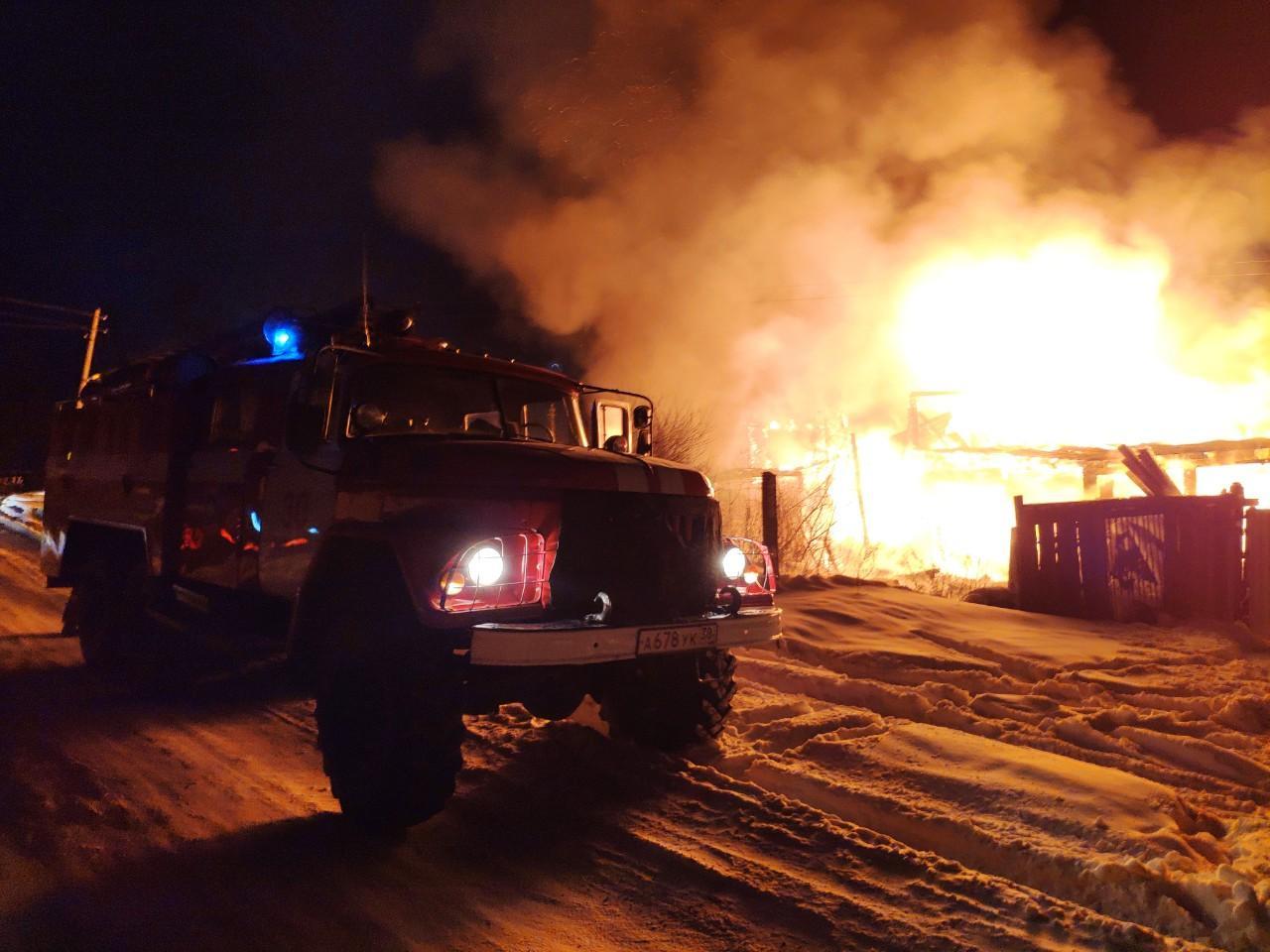 Трое детей погибли на пожаре в Нижнеудинском районе
