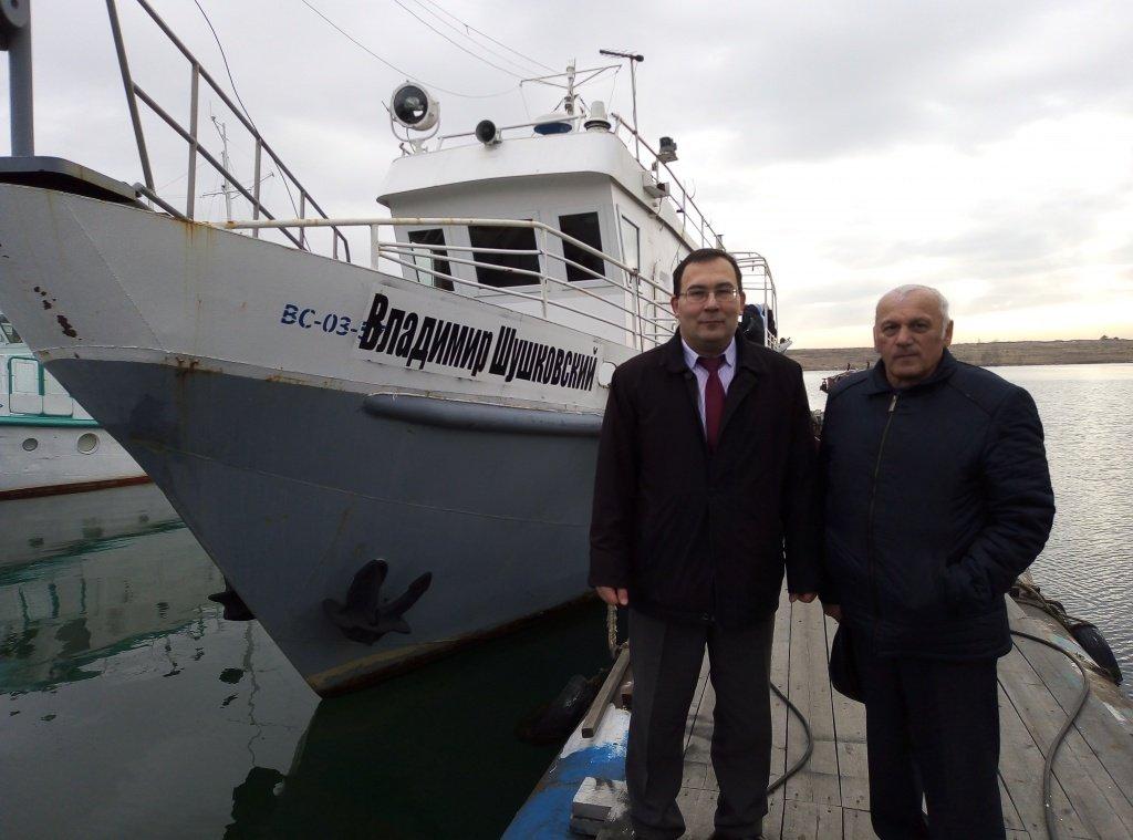 Учебное судно ИрТРиАТ назвали в честь Владимира Шушковского