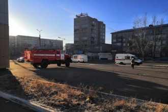 В Ангарске прорвало газовую трубу на улице Енисейской