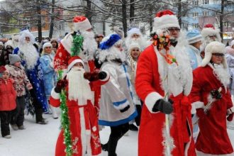 В Ангарске пройдет шестой парад Дедов Морозов и Снегурочек
