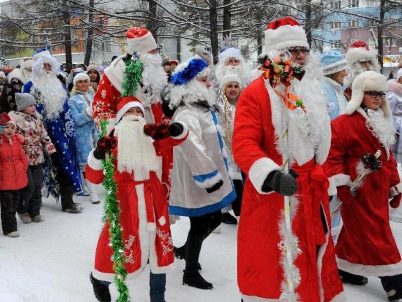 В Ангарске пройдет шестой парад Дедов Морозов и Снегурочек