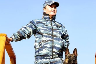В Иркутской области выбрали лучшего кинолога и служебного пса
