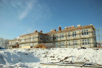 В микрорайоне Юго-Западный строят школу и детский сад