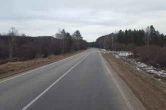 В Шелеховском районе досрочно завершен ремонт дороги Олха - Большой Луг