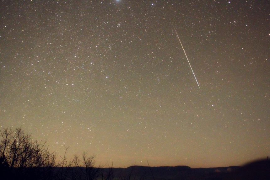 13 декабря иркутян приглашают на наблюдение метеорного потока Геминиды