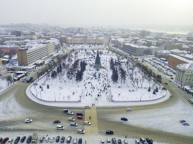Афиша новогодних праздников в городе Иркутске