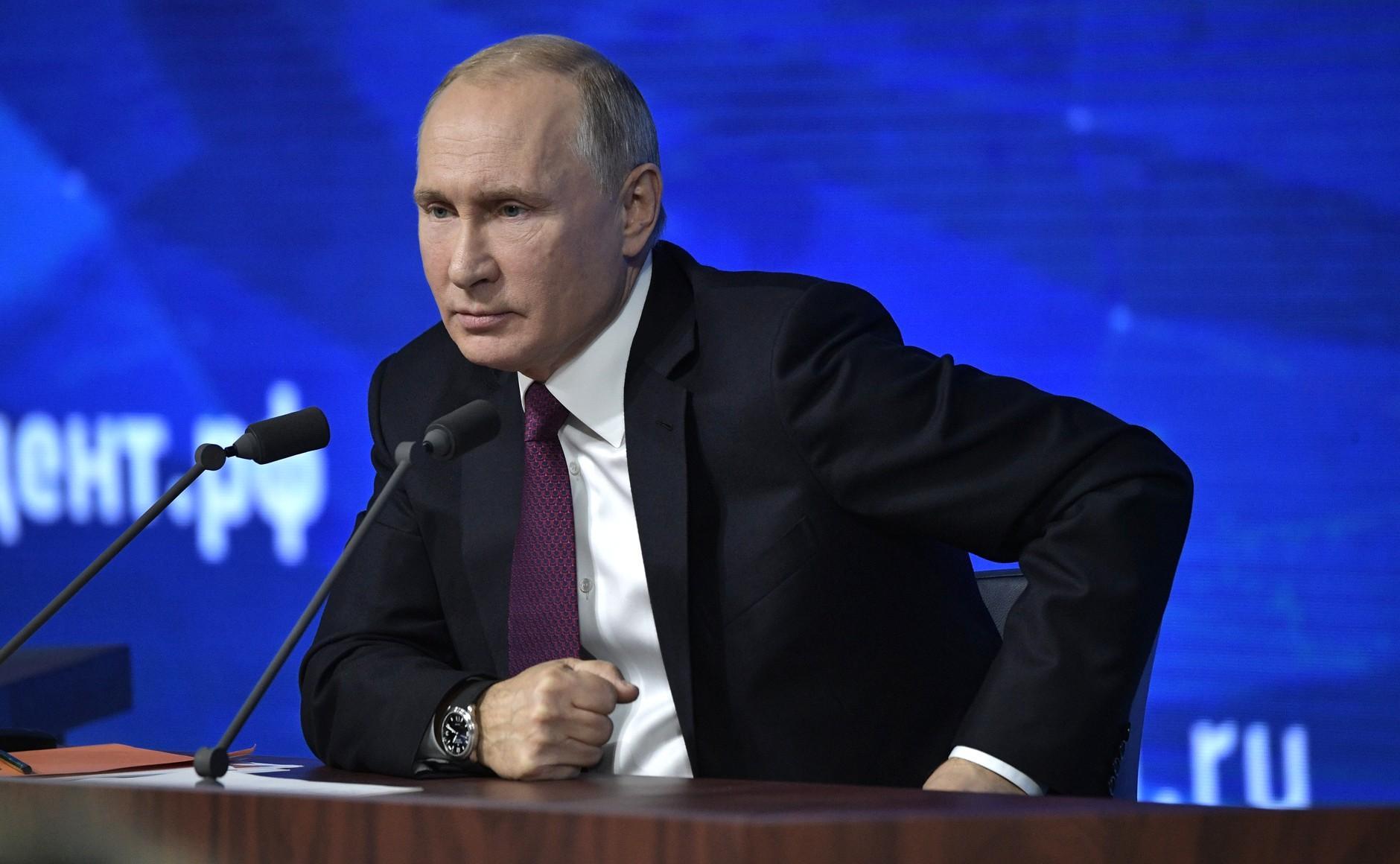 Большая пресс-конференция Владимира Путина
