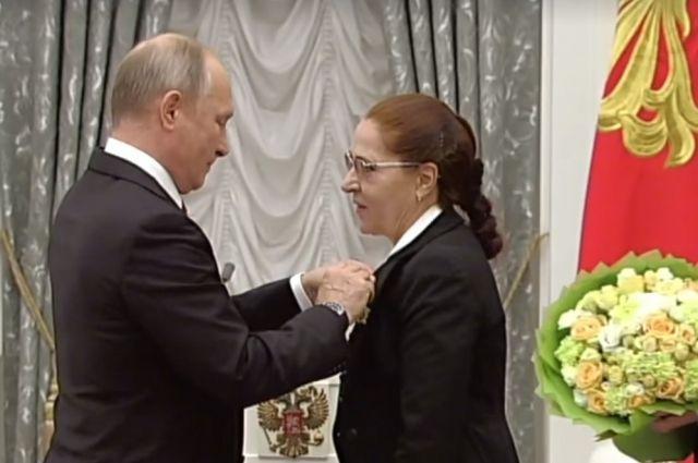 Иркутянка Светлана Кулинич награждена Орденом Дружбы