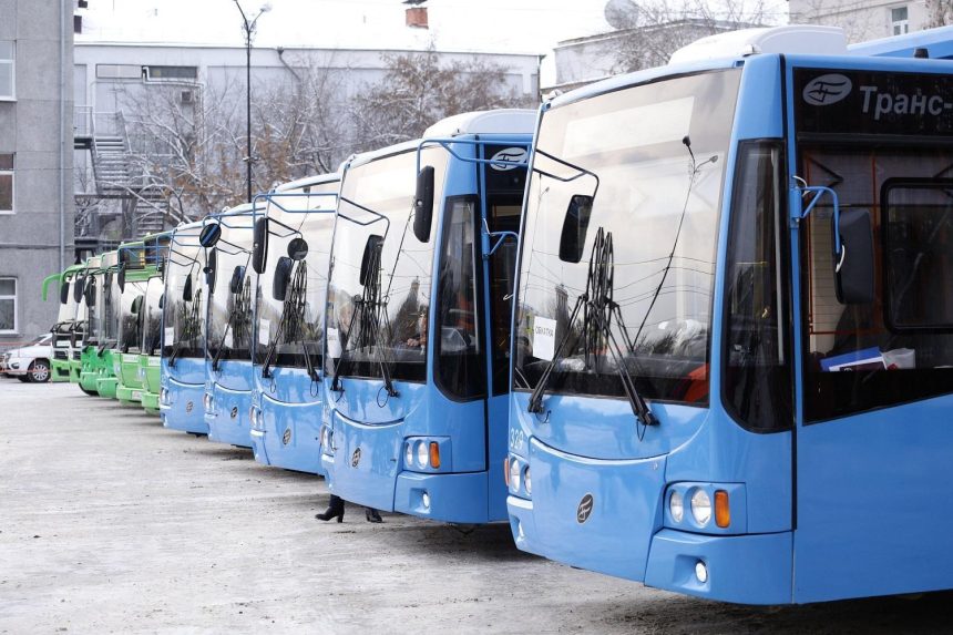 Новые автобусы и троллейбусы поступили в Иркутск