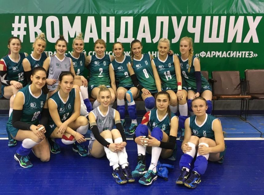 Волейболистки ЖВК «Ангара» - первые по итогам третьего тура чемпионата России