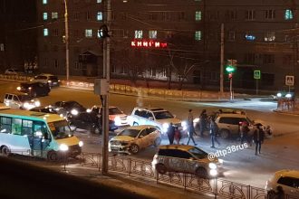 Двое детей пострадали в ДТП на улице Байкальской в Иркутске