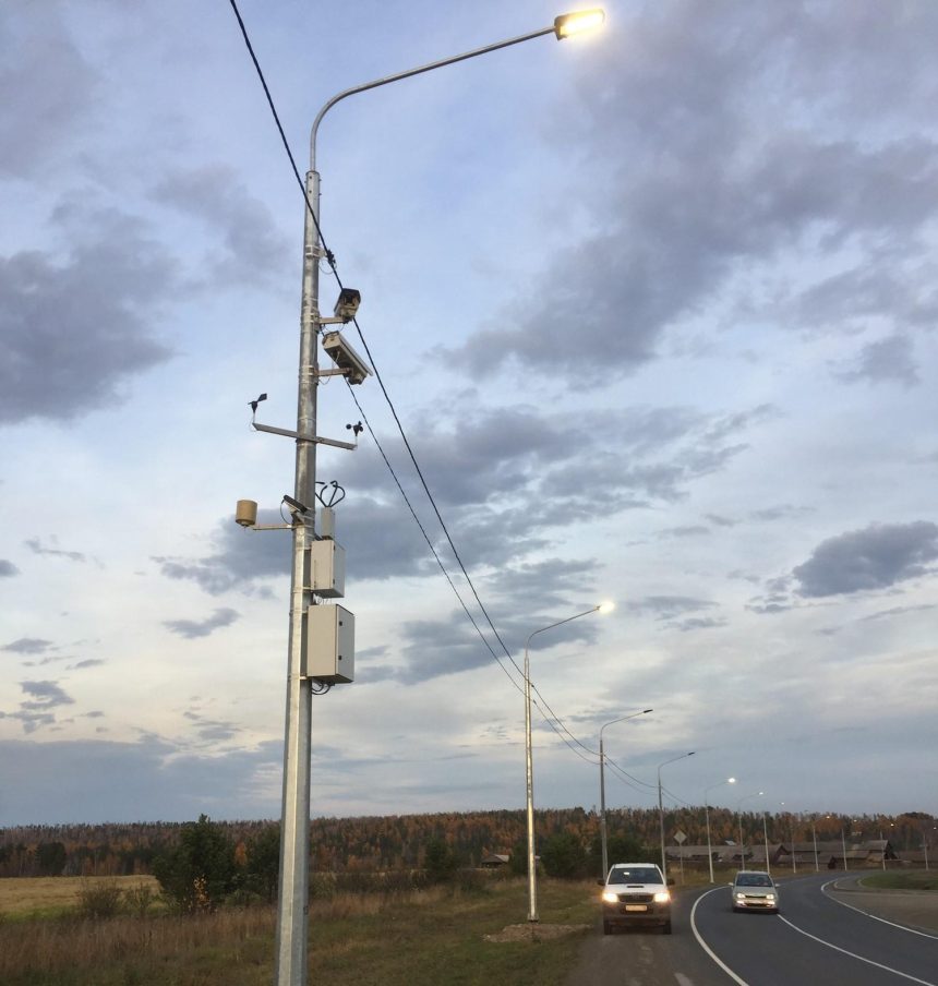 На федеральных трассах Иркутской области установили метеостанции