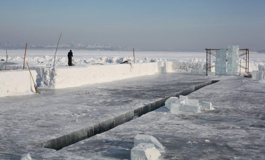На Якоби в этом году построят ледяную часовню с настоящими колоколами