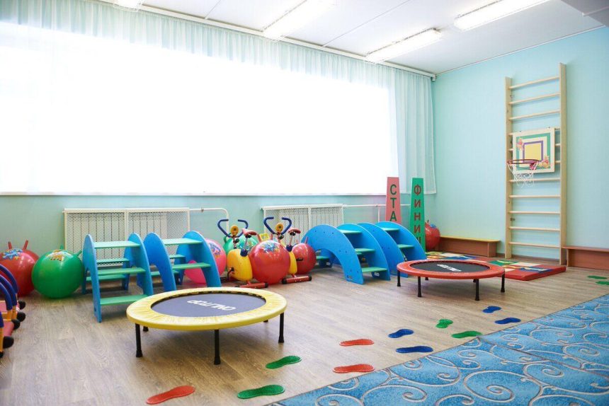 Детский сад строят в микрорайоне Первомайский в Иркутске