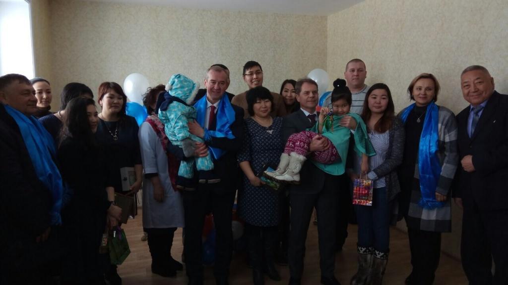 В селе Баяндай сдали жилой дом для медиков