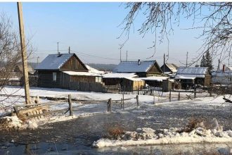 В селе Олха Шелеховского района введен режим ЧС