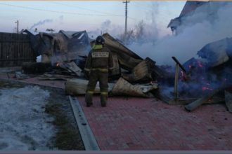 В Шелехове сгорела баптистская церковь