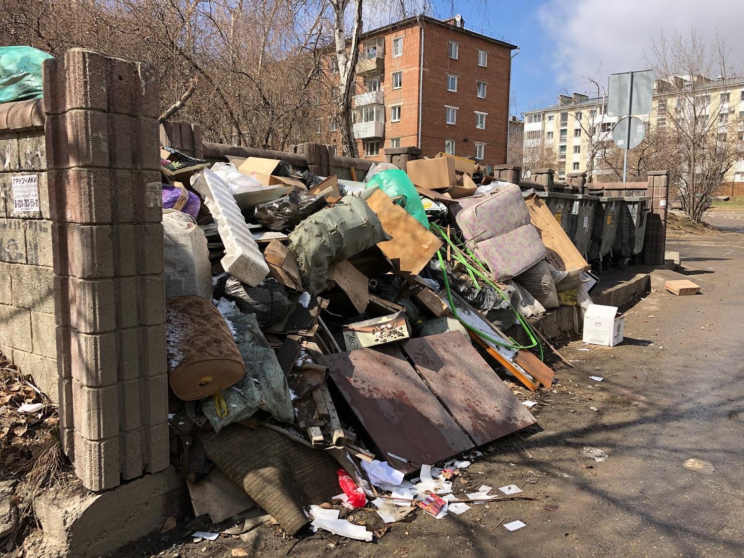 Активисты ОНФ отмечают острую нехватку мусорных контейнеров в некоторых районах Иркутской области