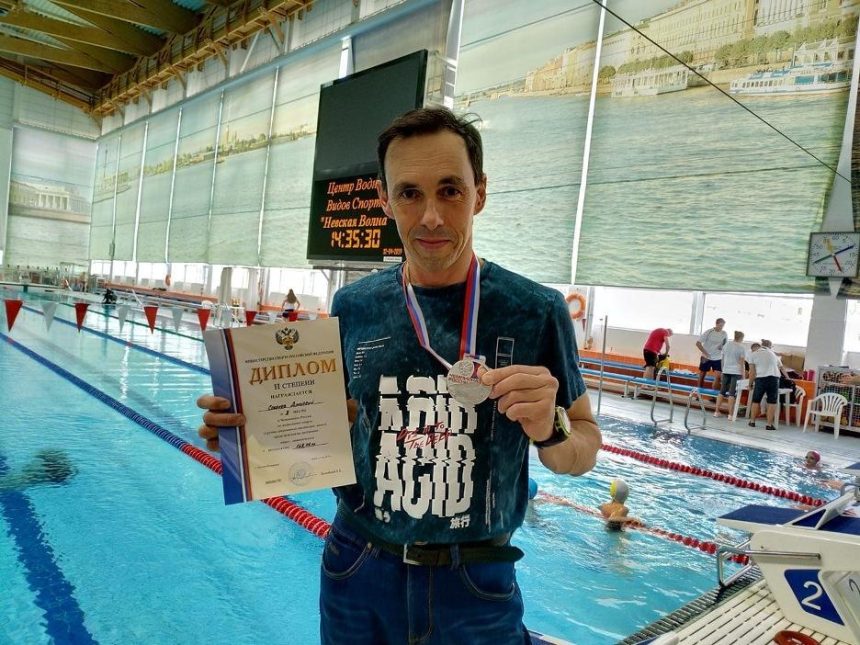 Иркутский спортсмен Дмитрий Соколов стал серебряным призером чемпионата России по подводному спорту