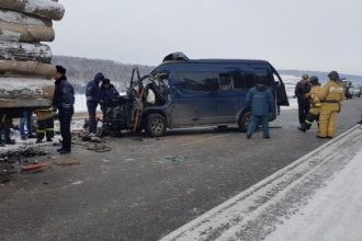 Полиция ищет свидетелей ДТП на трассе "Иркутск - Усть-Уда", в котором погибли четверо человек