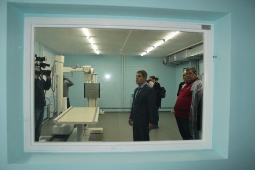 Саянский филиал областной туберкулезной больницы открыли после ремонта