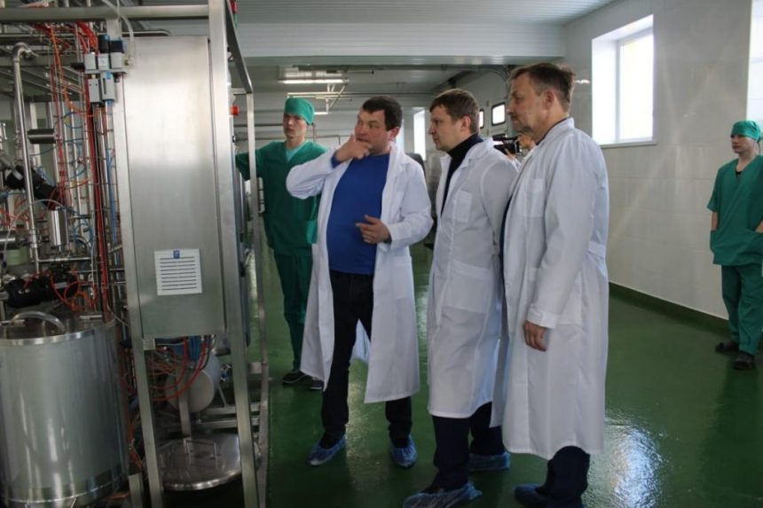 Цех по производству пастеризованного молока и кисломолочной продукции открыли в Киренском районе