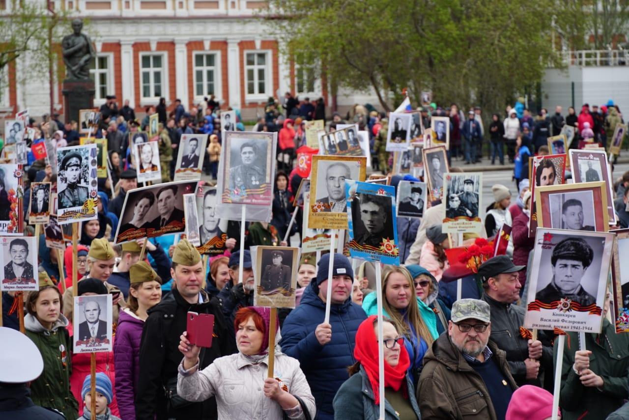 "Бессмертный полк" прошел по Иркутску