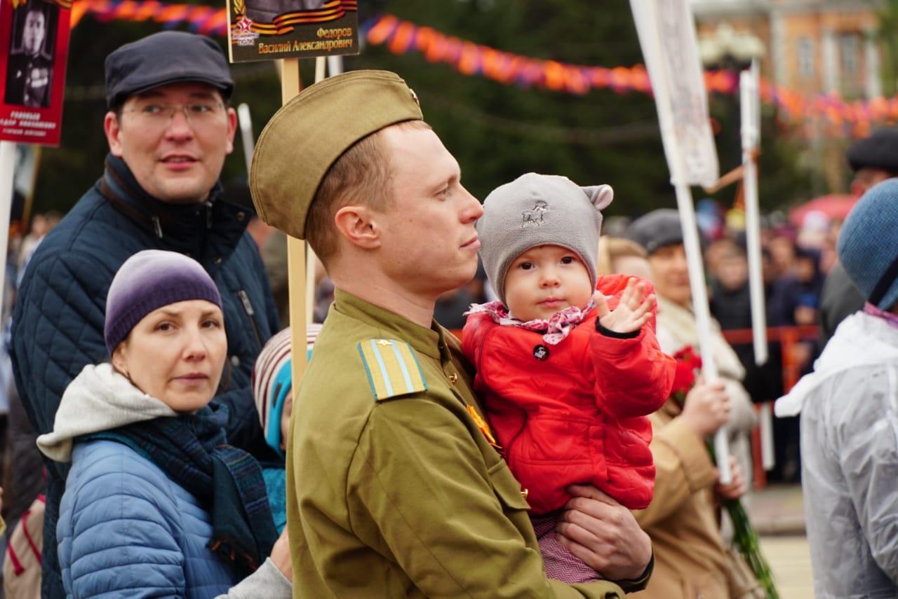"Бессмертный полк" прошел по Иркутску