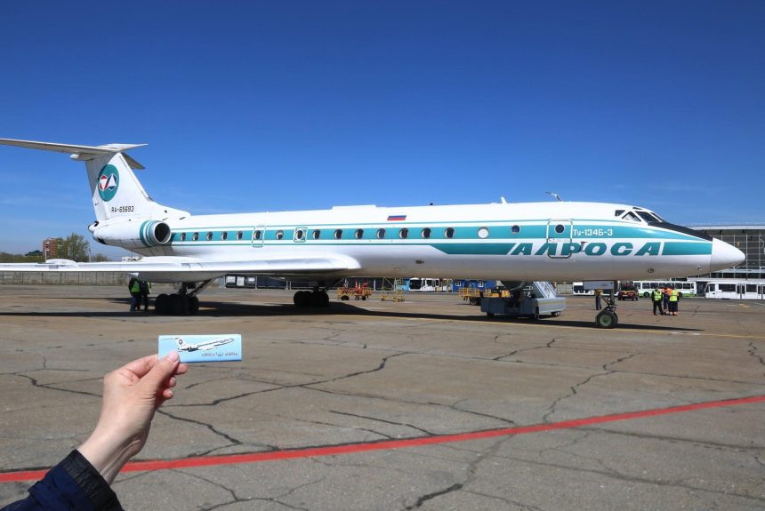 Ту-134 вылетел в свой последний рейс из Иркутска. 22 мая состоится его последний полет в России