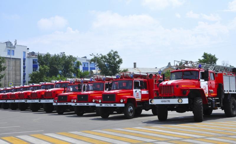 15 новых автоцистерн поступили в пожарно-спасательную службу Иркутской области