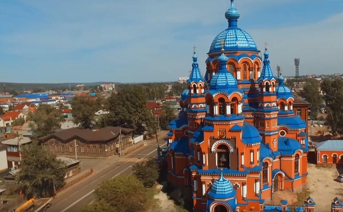 Церковь Иркутск набережная