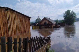 Тулунский район начало топить в Иркутской области