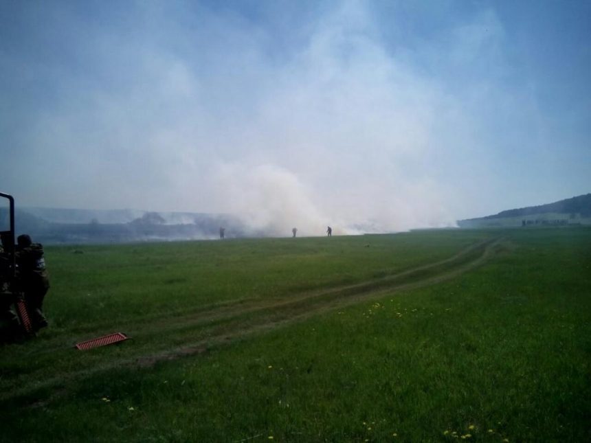 550 тысяч гектаров леса горит в Иркутской области