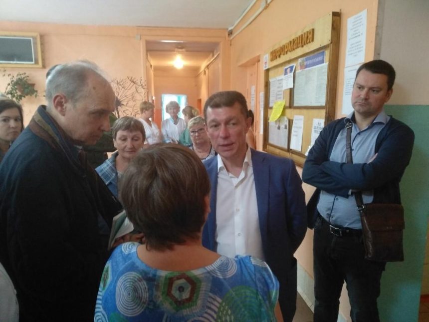 Министр труда и соцзащиты России Максим Топилин прибыл в Тулун