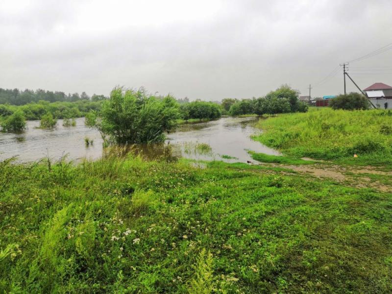 Паводковая ситуация в Шелеховском районе на 29 июля. Фото