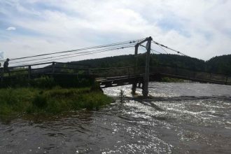 Уровень воды в реке Ока в Зиминском районе продолжает повышаться