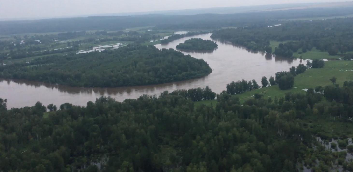 Вода на реке Ия может подняться до тысячи мм при критической отметке в 700
