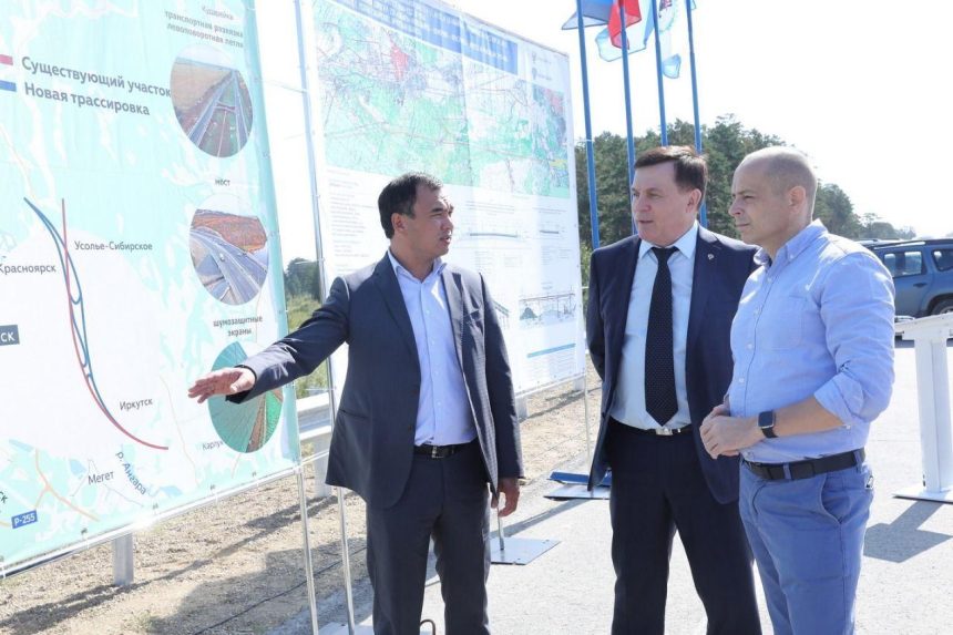 Дан старт строительству 42-километрового участка федеральной трассы "Сибирь" в обход Усолья