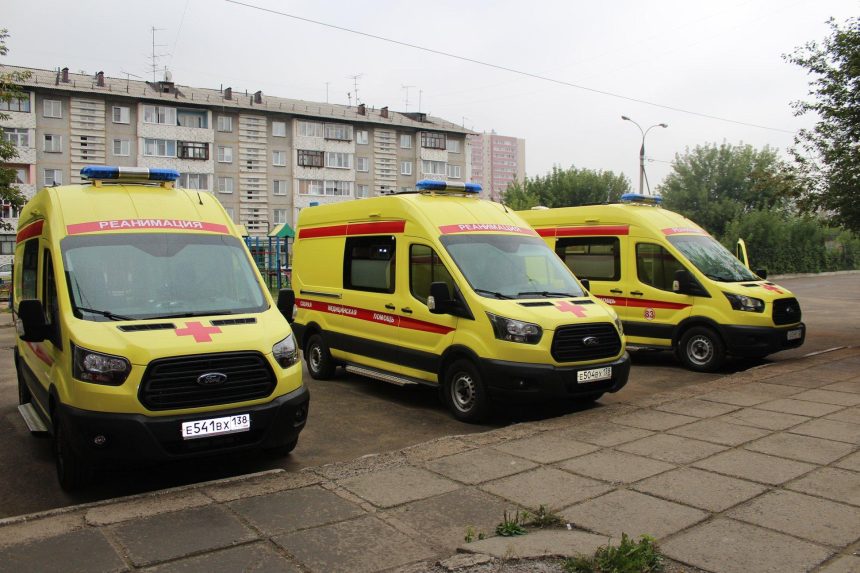 Новые автомобили купили для иркутской станции скорой медицинской помощи