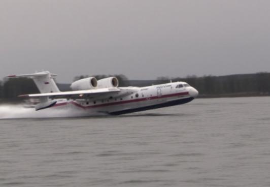 Самолет-амфибию направят из Красноярска в Приангарье для тушения лесных пожаров