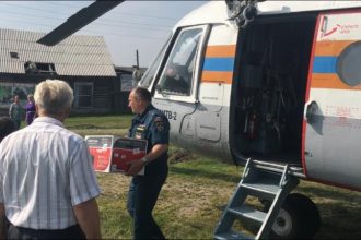 Школу села Угайт Тулунского района помогли укомплектовать к новому учебному году спасатели Приангарья