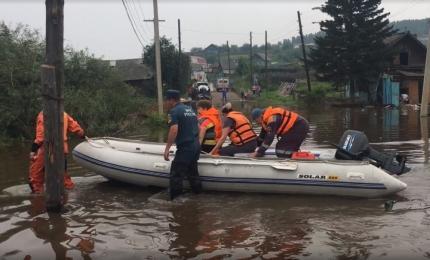 Уровень рек в Иркутской области на 1 августа