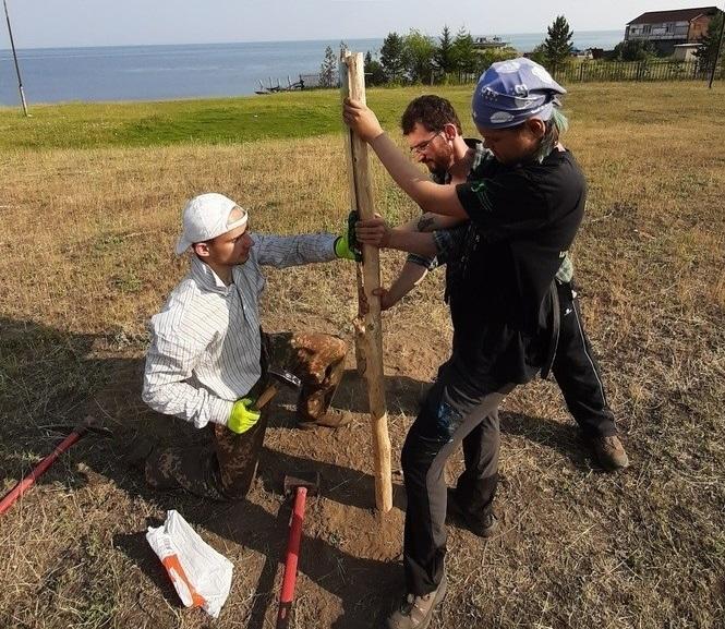 Волонтеры ББТ благоустроили участок тропы к Слюдянским озерам