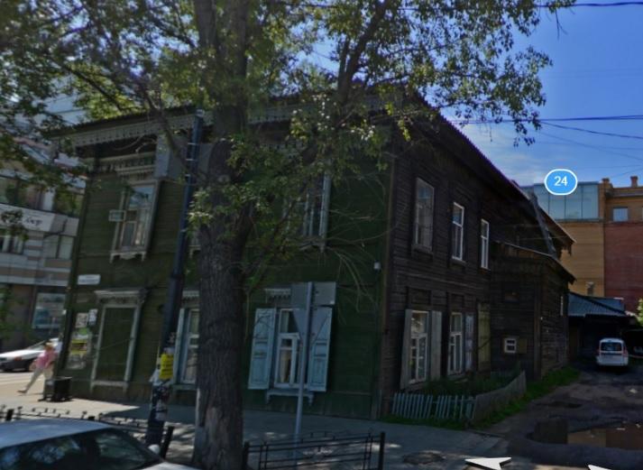 Здание бывшей гостиницы "Континенталь" в Иркутске признали объектом культурного наследия