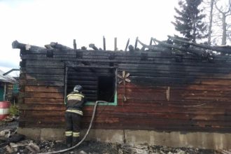 Две трехлетние девочки погибли на пожаре в селе Аларского района